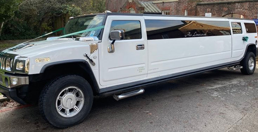 Hire a hummer limo in Portsmouth